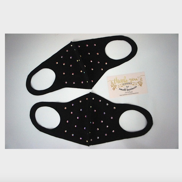 Rozay Accessories - 2 set Rozay bling Face Mask stretchable